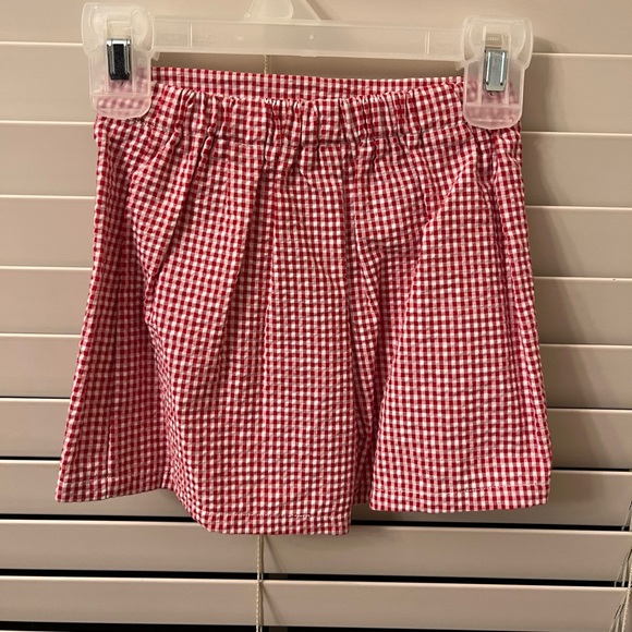 Red, White, Blue Toddler 3T/3 Skort Smocked Tank Top Patriotic Stars America Set - Picture 7 of 12